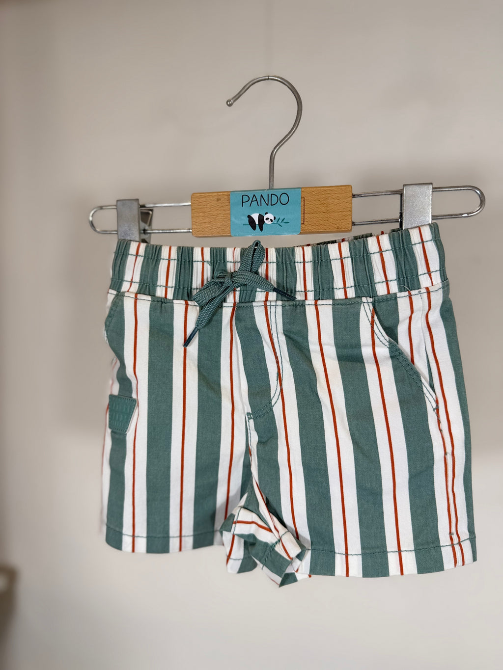 💚 Shorts bambino rigati estivi