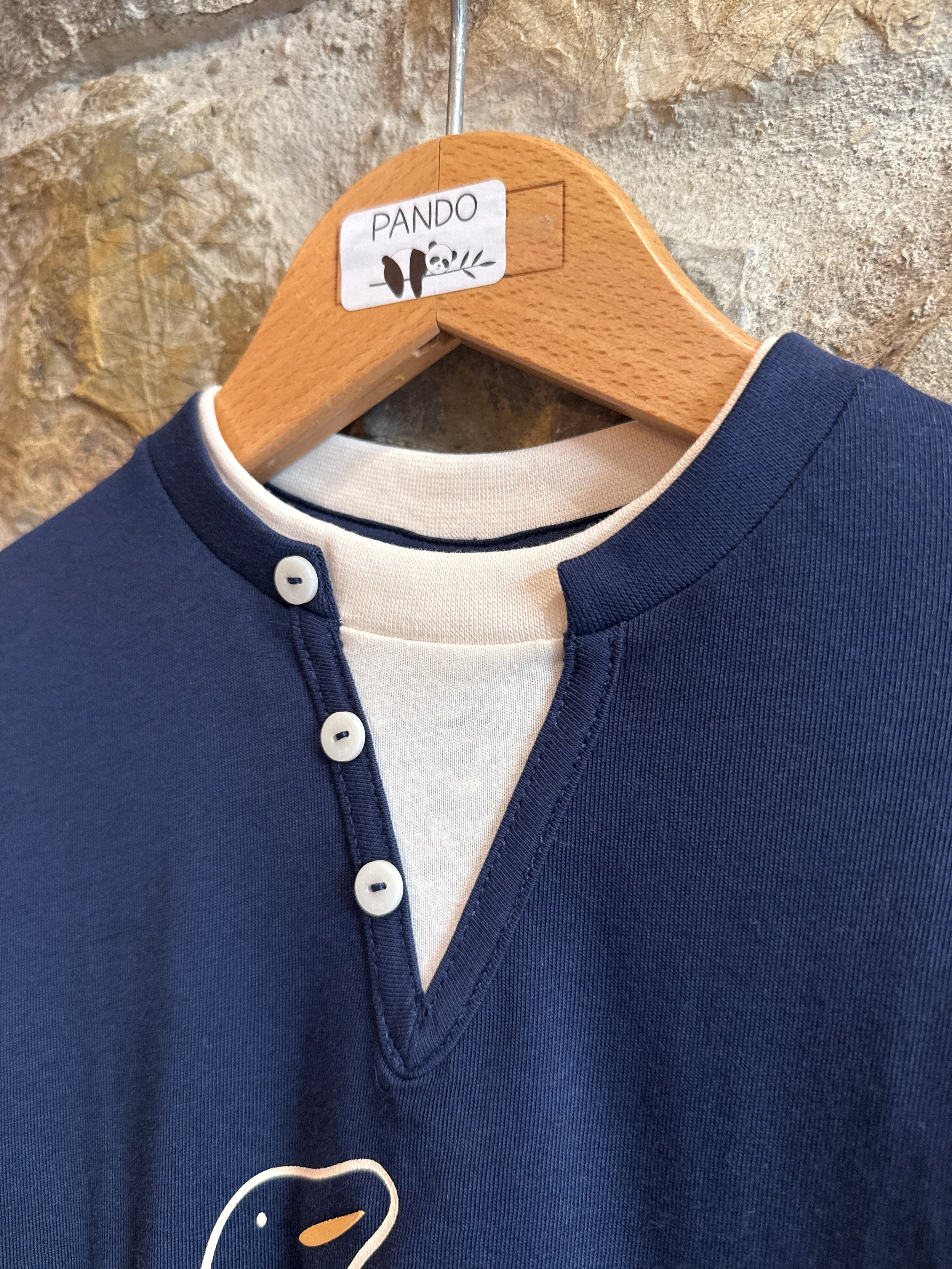 Maglia con pinguini