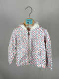 🌸 Felpa Floral Soft con Cappuccio Rimovibile Boboli