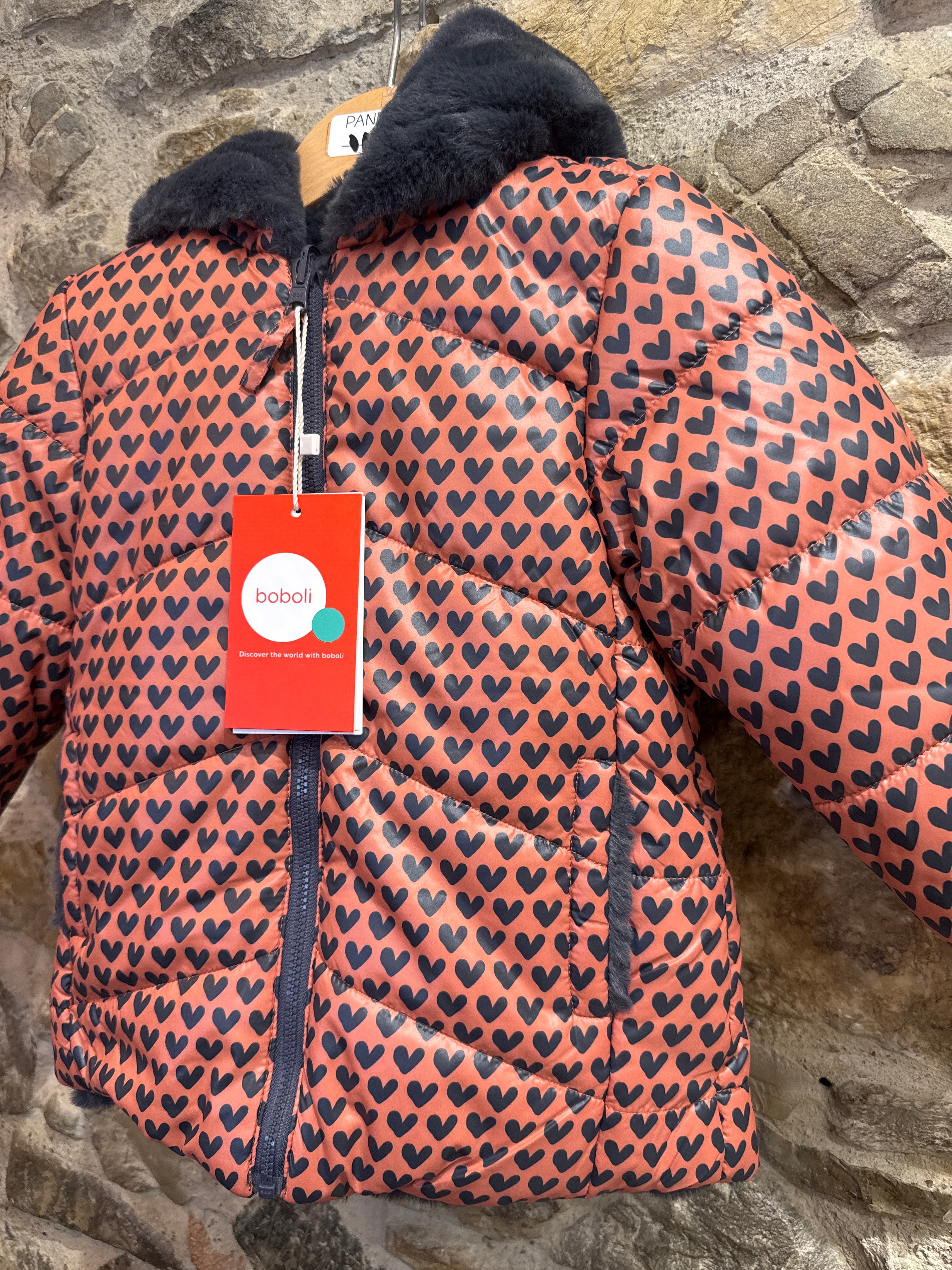 Piumino Reverce con pellicciotto