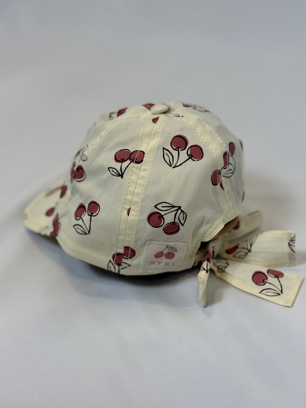🍒🧢 Cappellino Bambina Fantasia Ciliegie