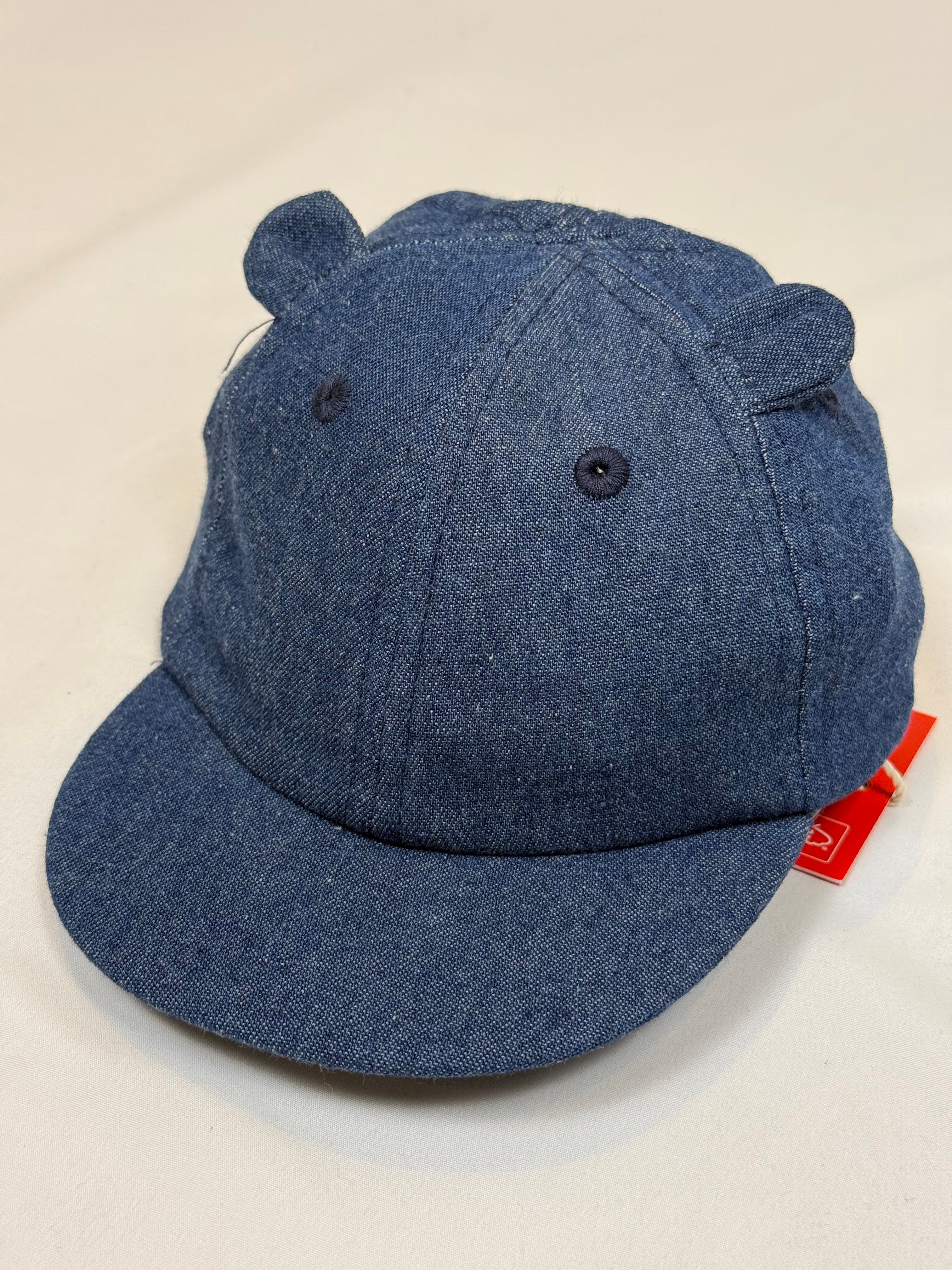 💙🧢 Cappellino Bambino Denim con Orecchiette