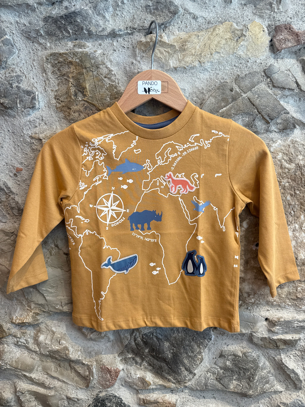 Maglia mappamondo Boboli