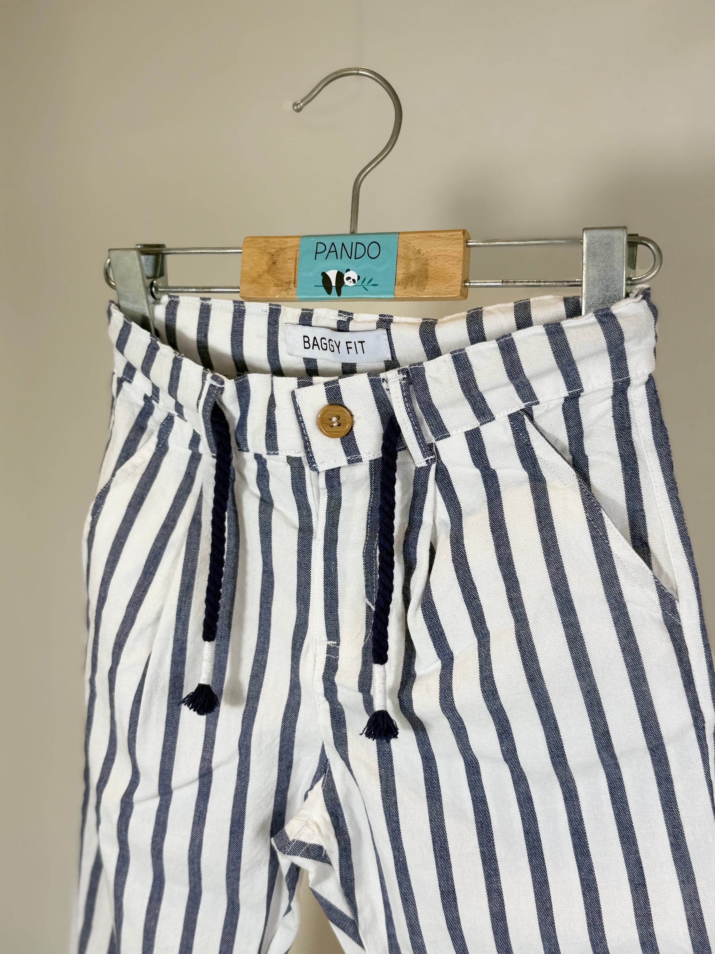 🤍💙 Pantalone bimbo a righe
