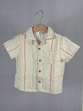🌿 Camicia Baby in Mussola Riga Pastello Mayoral