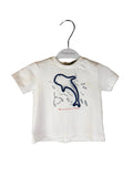 🌊 T-shirt neonato con stampa balena