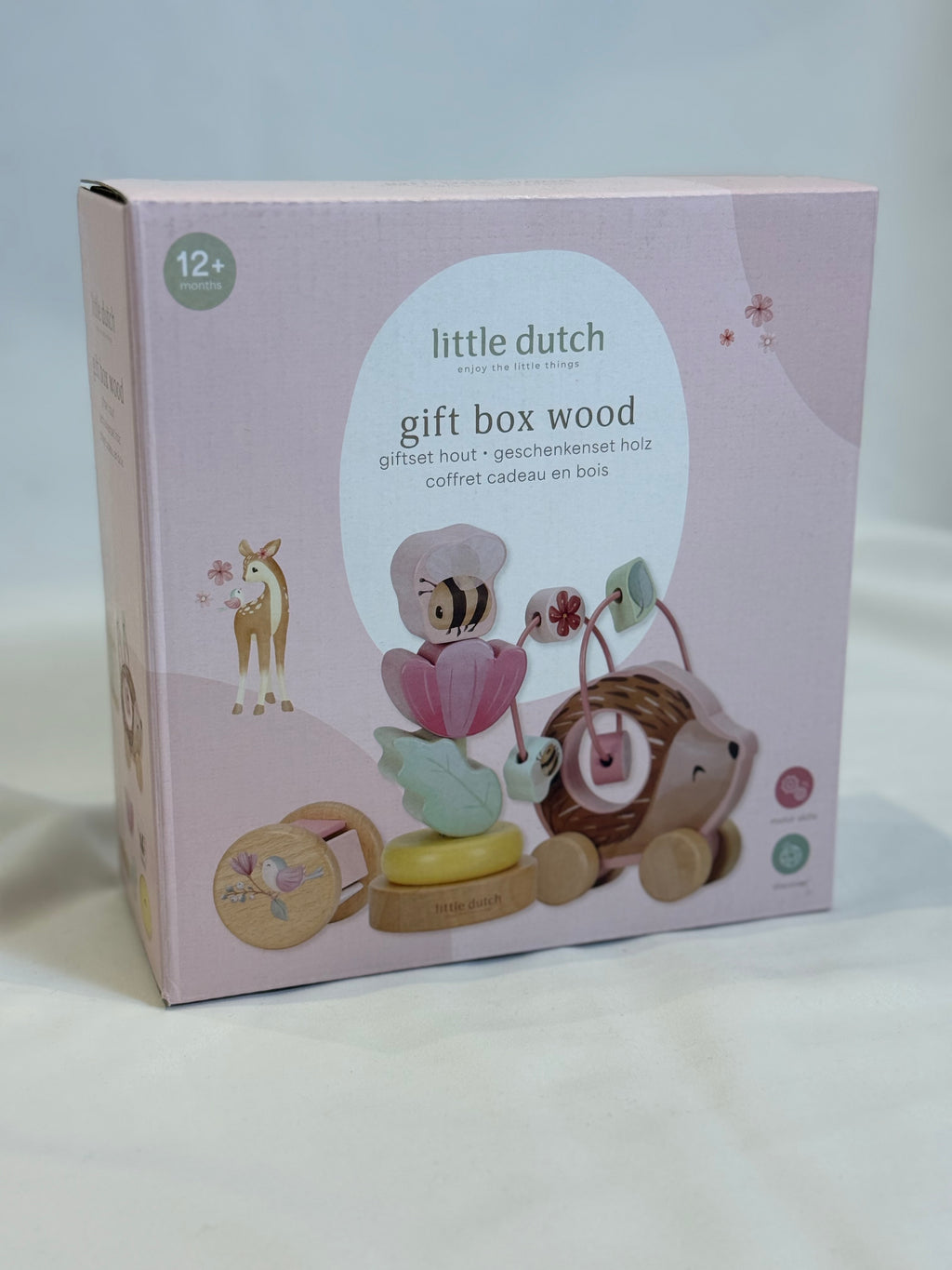 🎁🌸 Gift Box Wood Fairy Garden – Little Dutch (12+ mesi)