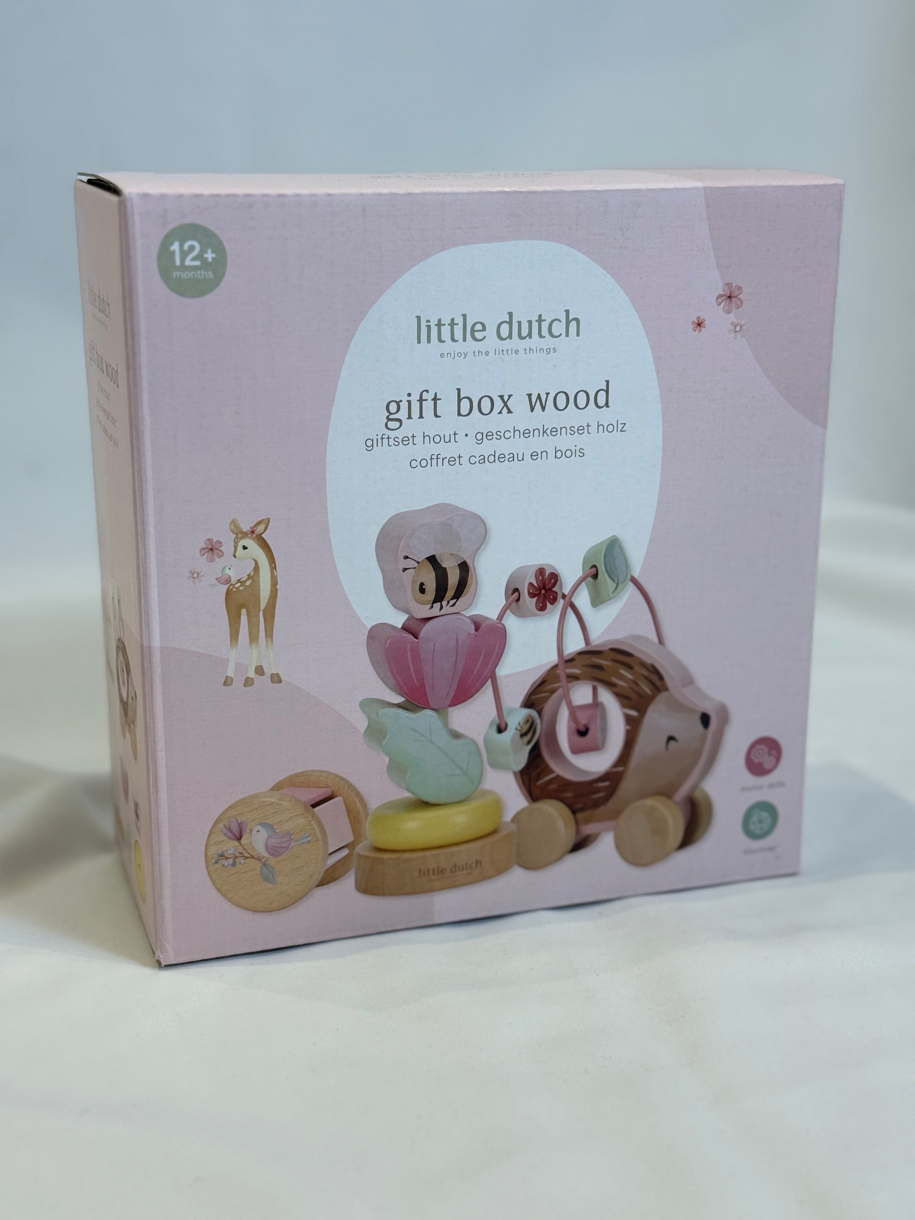 🎁🌸 Gift Box Wood Fairy Garden – Little Dutch (12+ mesi)
