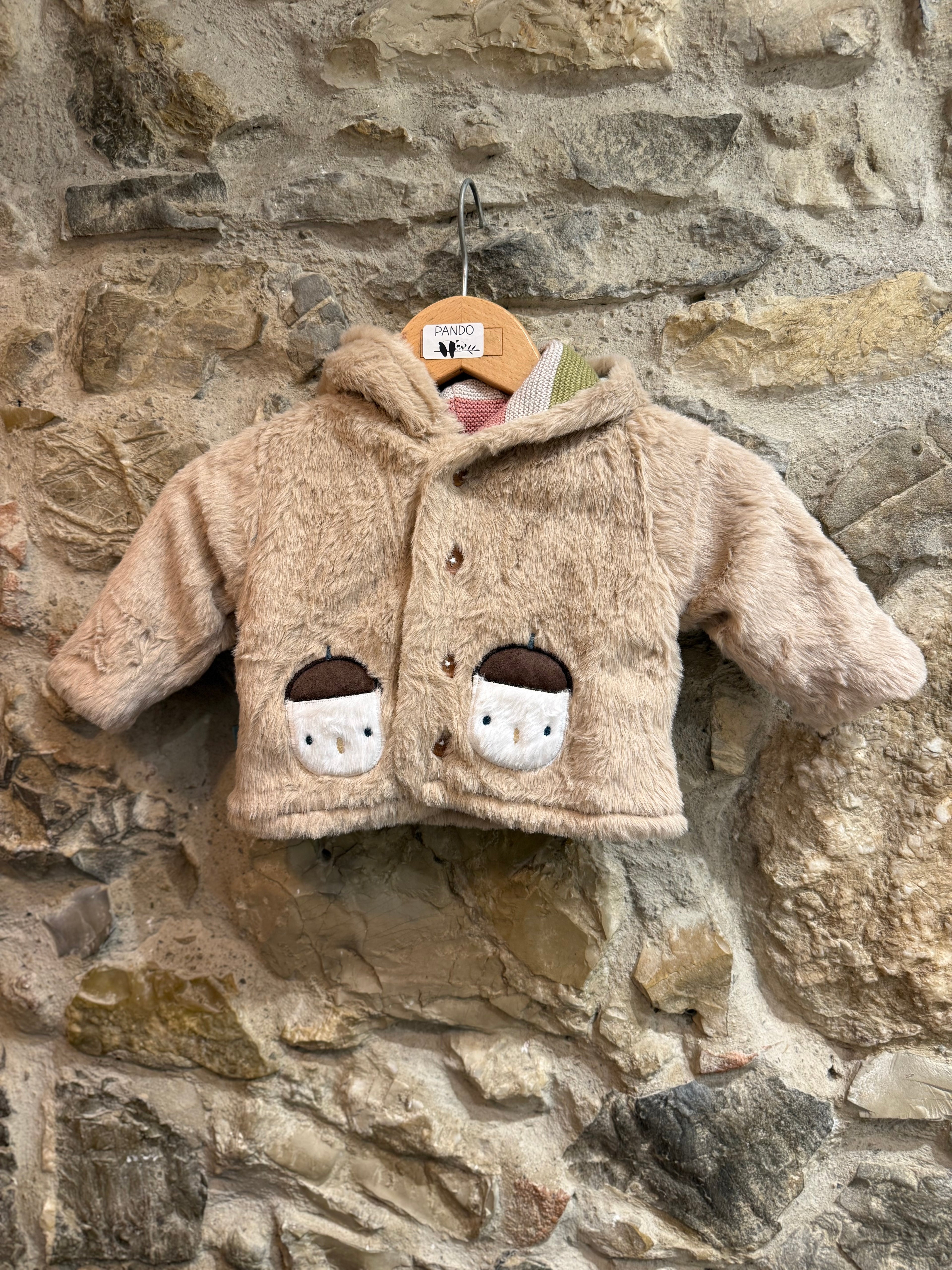 Giacca Reverce castagne