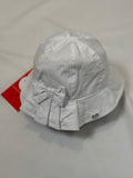 🤍👒 Cappello Bambina Bianco con Fiocco