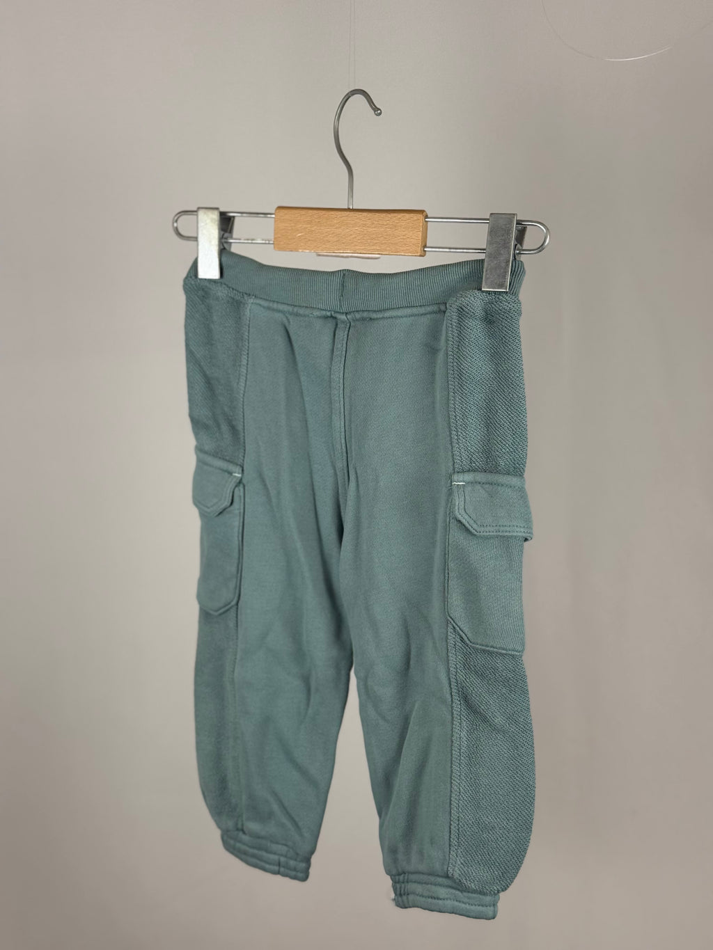 🌿 Pantalone Baby Cargo Verde Salvia Boboli