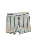 Shorts bambino a righe in cotone leggero