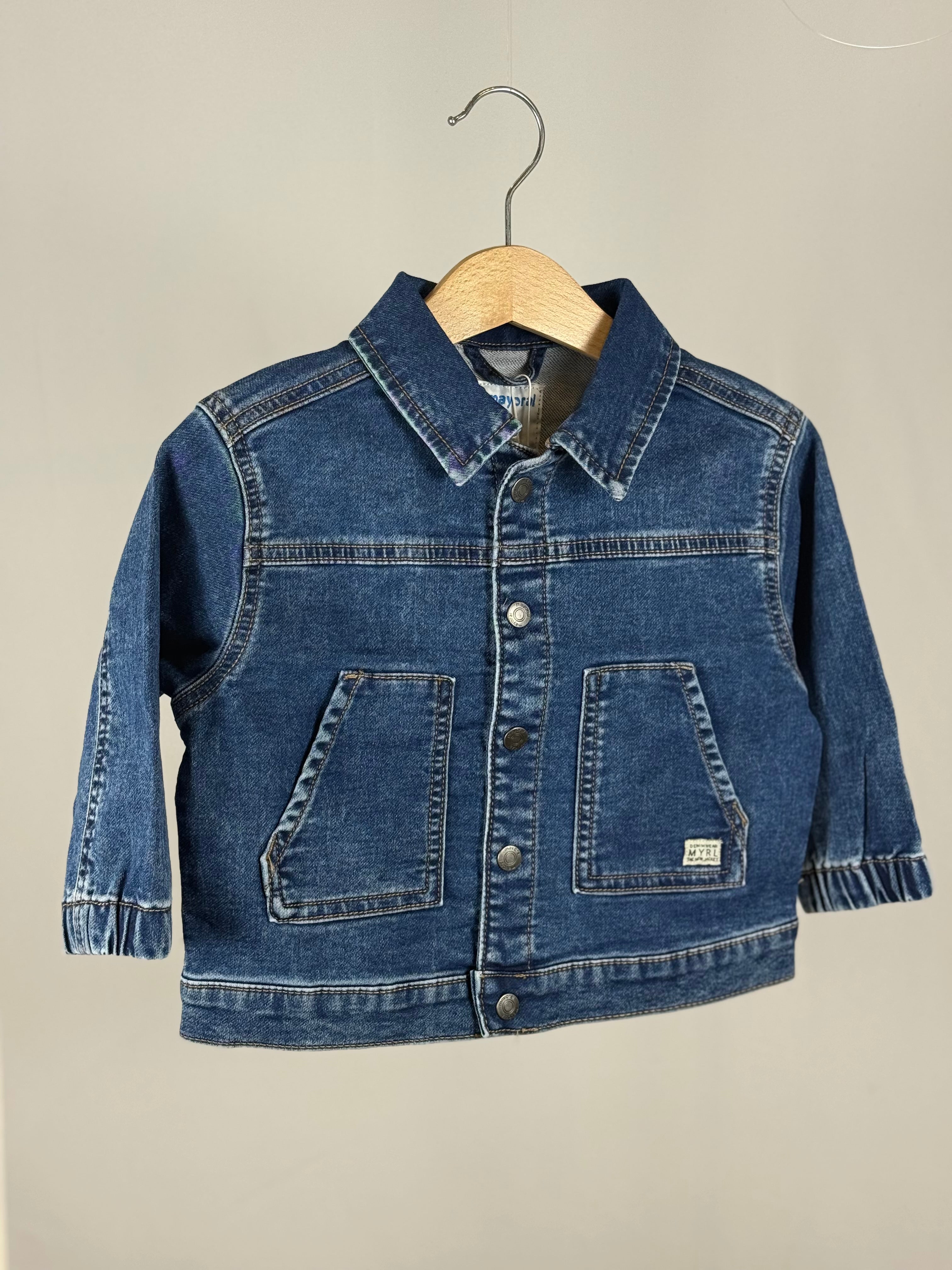 👖 Giacca Baby in Denim Blu Mayoral