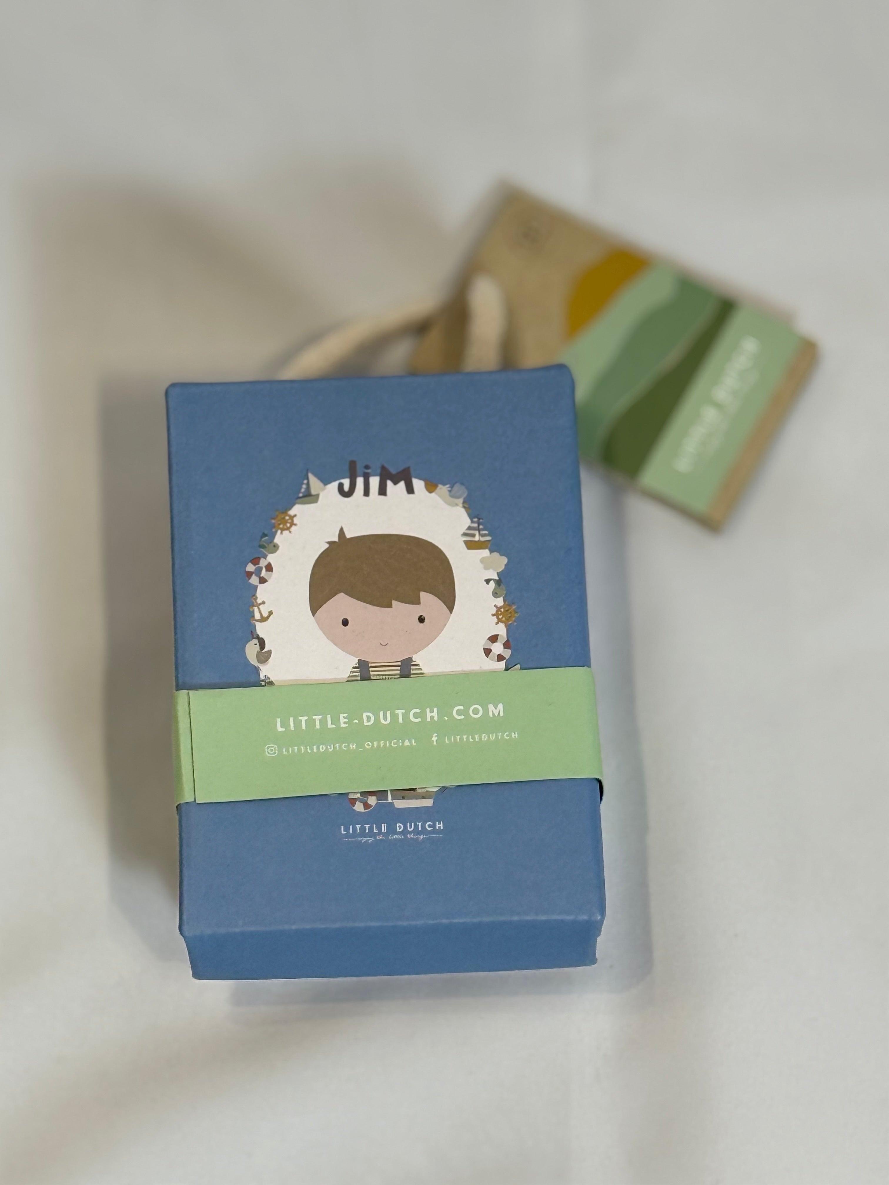 🧸 Bambola Morbida Jim e rose Little Dutch