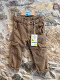 Jeans cargo marrone