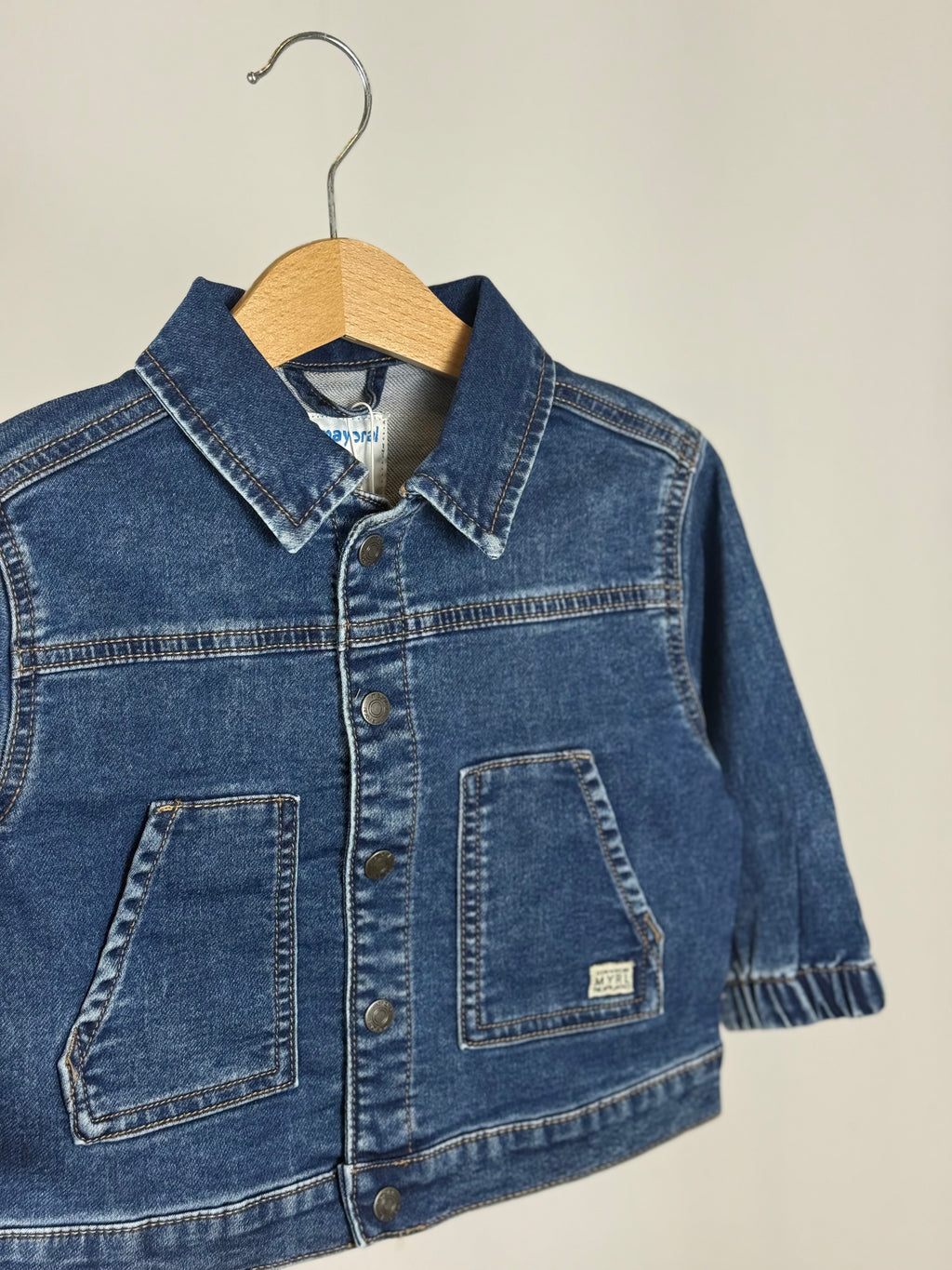 👖 Giacca Baby in Denim Blu Mayoral