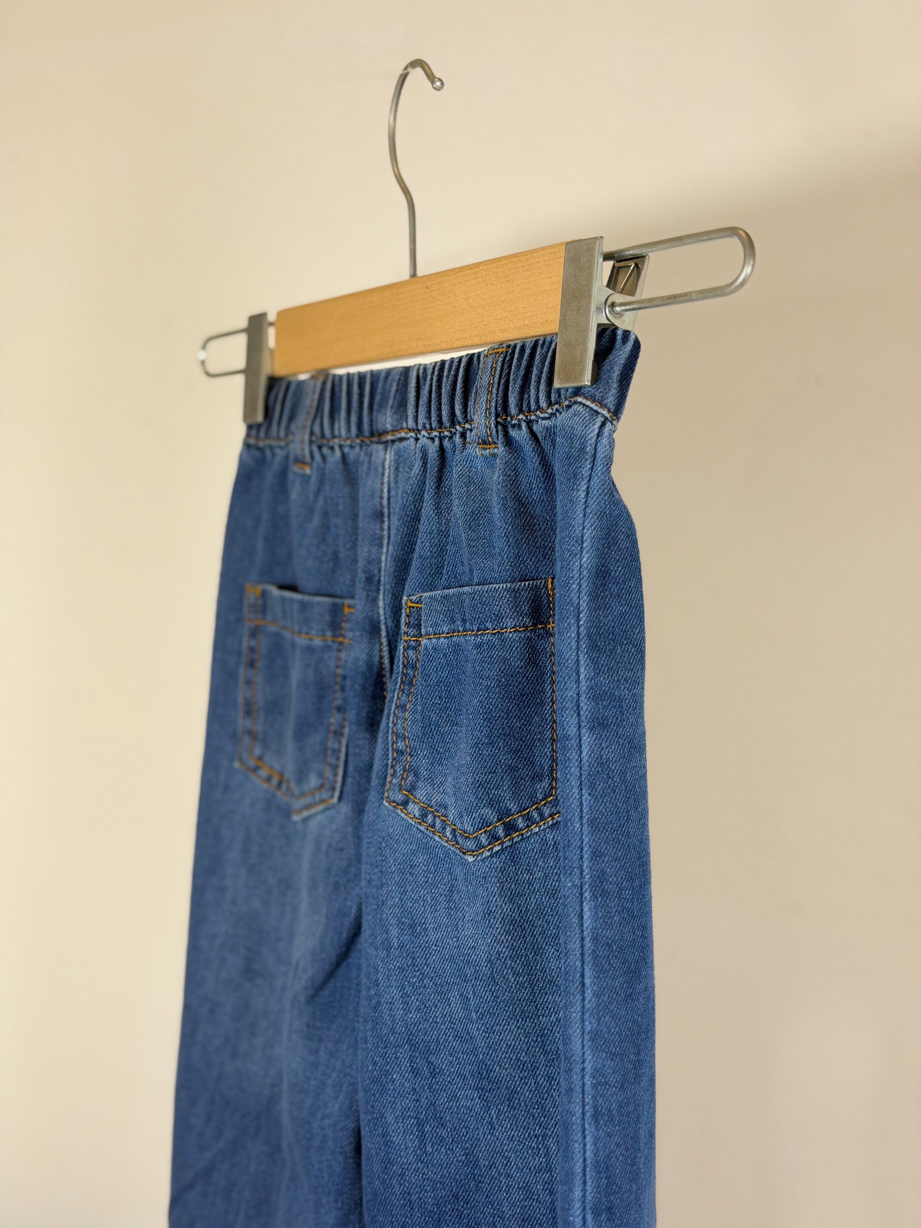 💙 Jeans bambina modello ampio