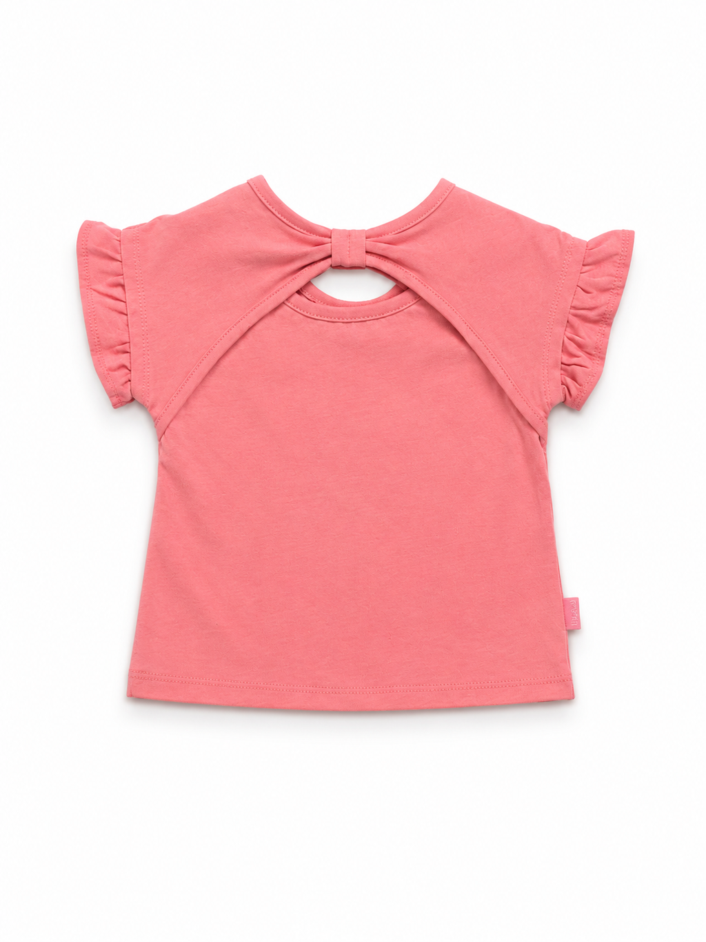 T-shirt Baby Coral Ruffle