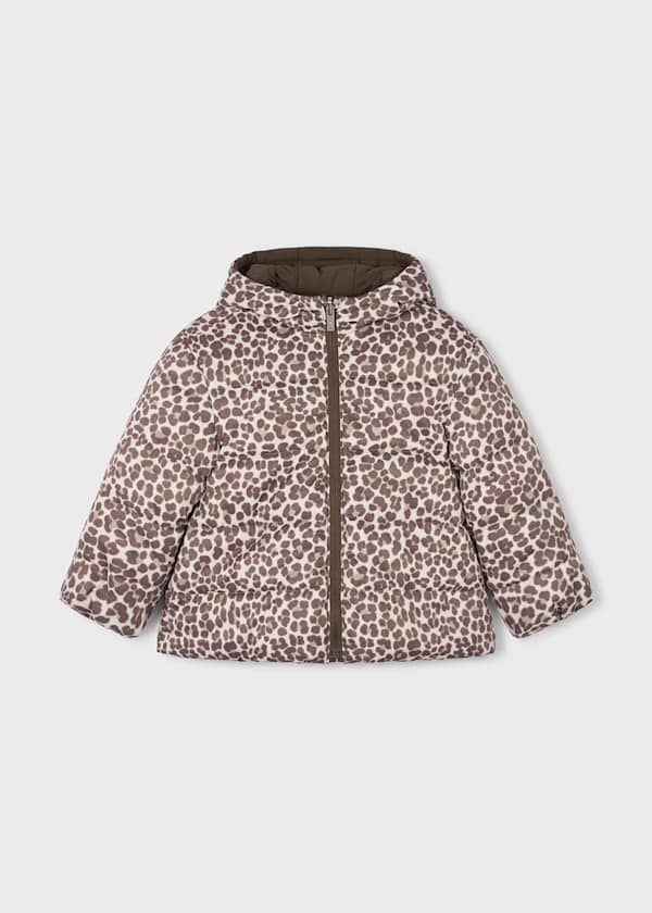 Piumino Reversibile Animalier Mayoral Cioccolato 🤎