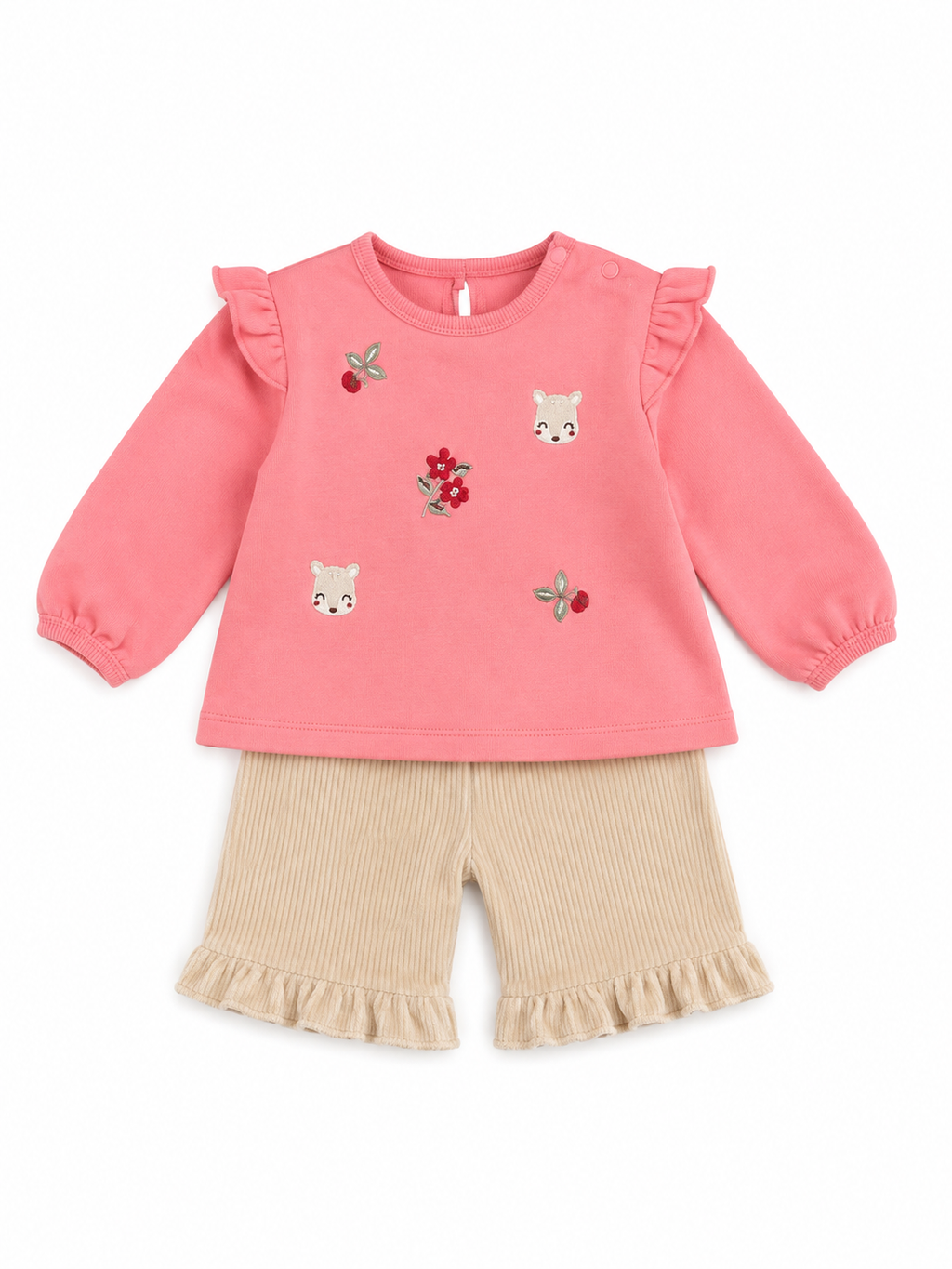 Completo Baby Rosa Bosco 🌸🐻
