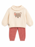 Completo Baby Cerbiatta in Maglia 🌸🦌