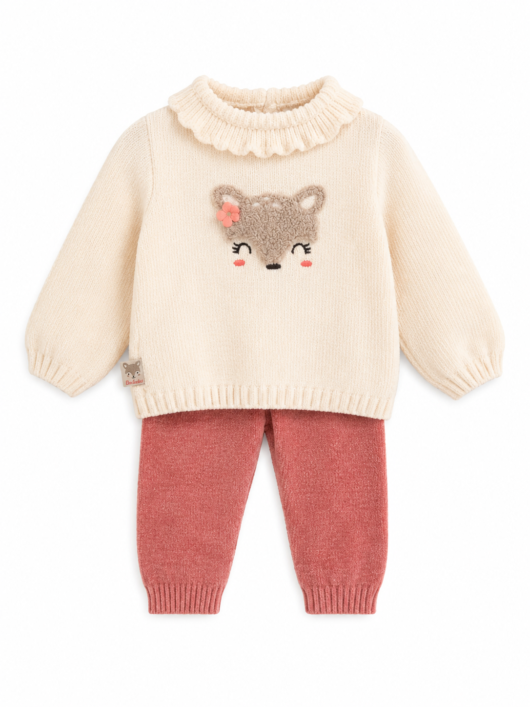 Completo Baby Cerbiatta in Maglia 🌸🦌