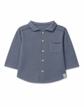 Camicia Blu Polvere Snug
