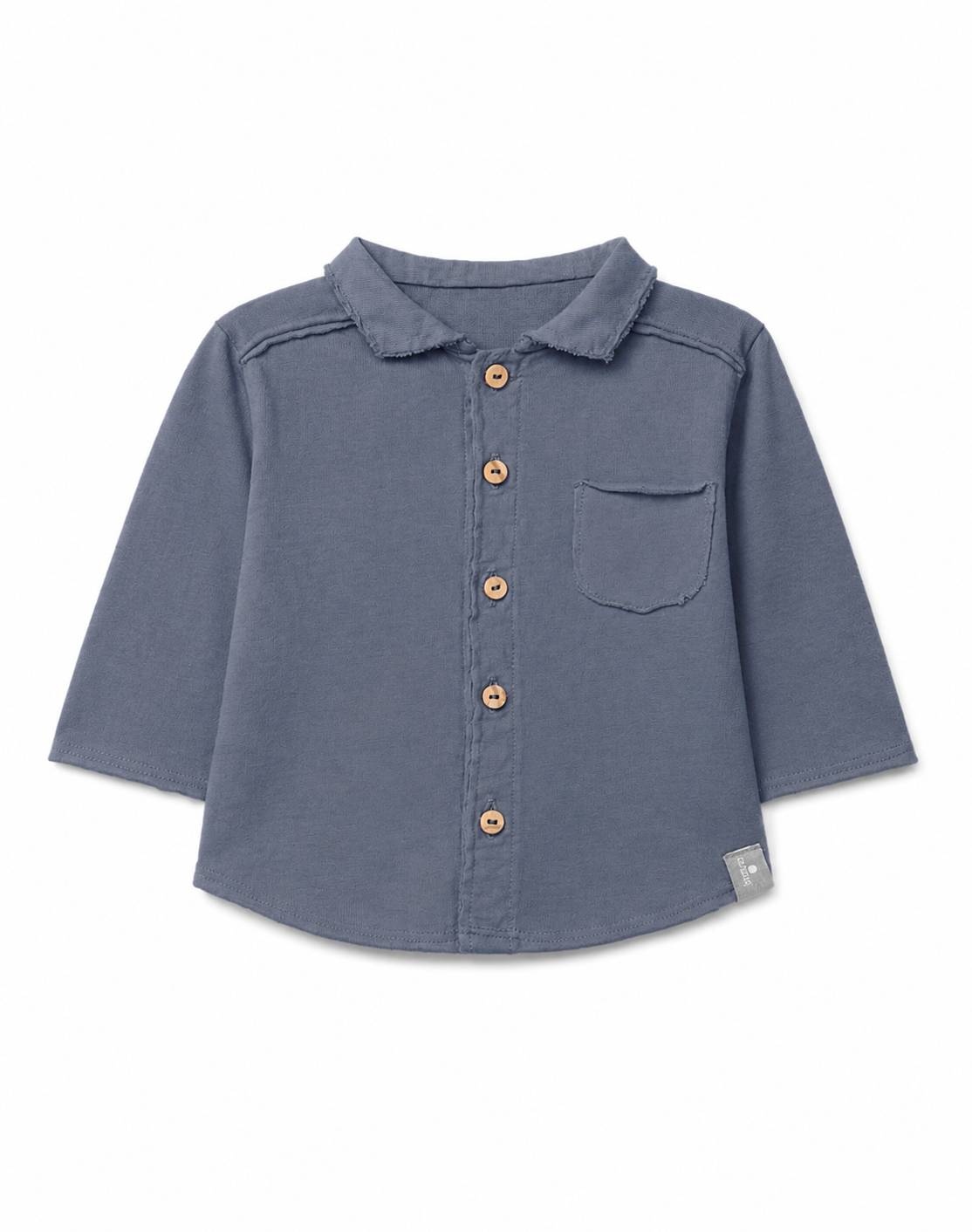Camicia Blu Polvere Snug