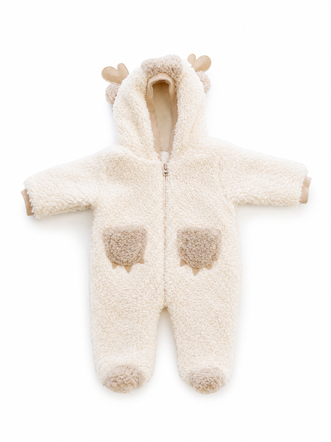 Tutina Teddy Cerbiatto in Eco-Pelliccia 🤎