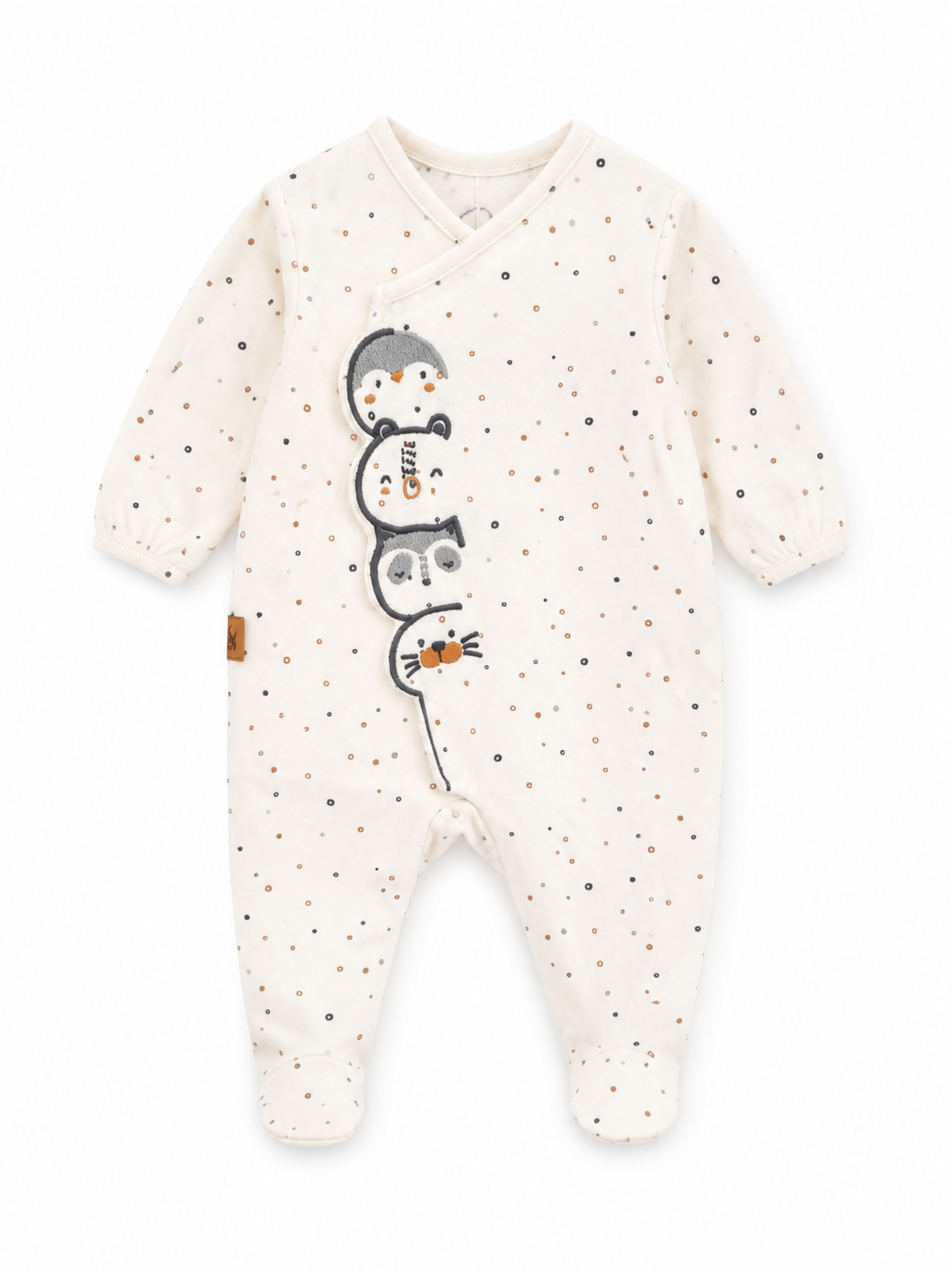 Tutina Neonato Animaletti Ricamati 🤍🐧🐻