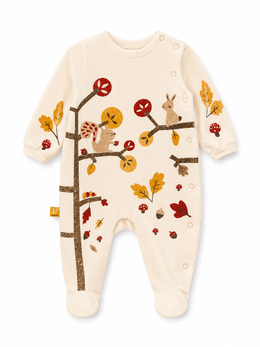 Tutina Neonato Bosco d’Autunno 🍂🐿️