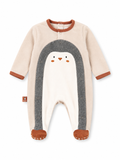 Tutina Neonato in Ciniglia Pinguino 🐧🤎