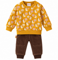 Pantalone Baby Boboli in Velluto con Applicazione