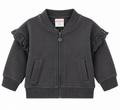 Felpa Baby Boboli Bomber con Volant Sangallo
