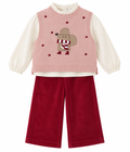 Set 3 pezzi Mayoral Rosa e Bordeaux