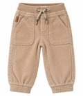 Pantalone in velluto a coste beige