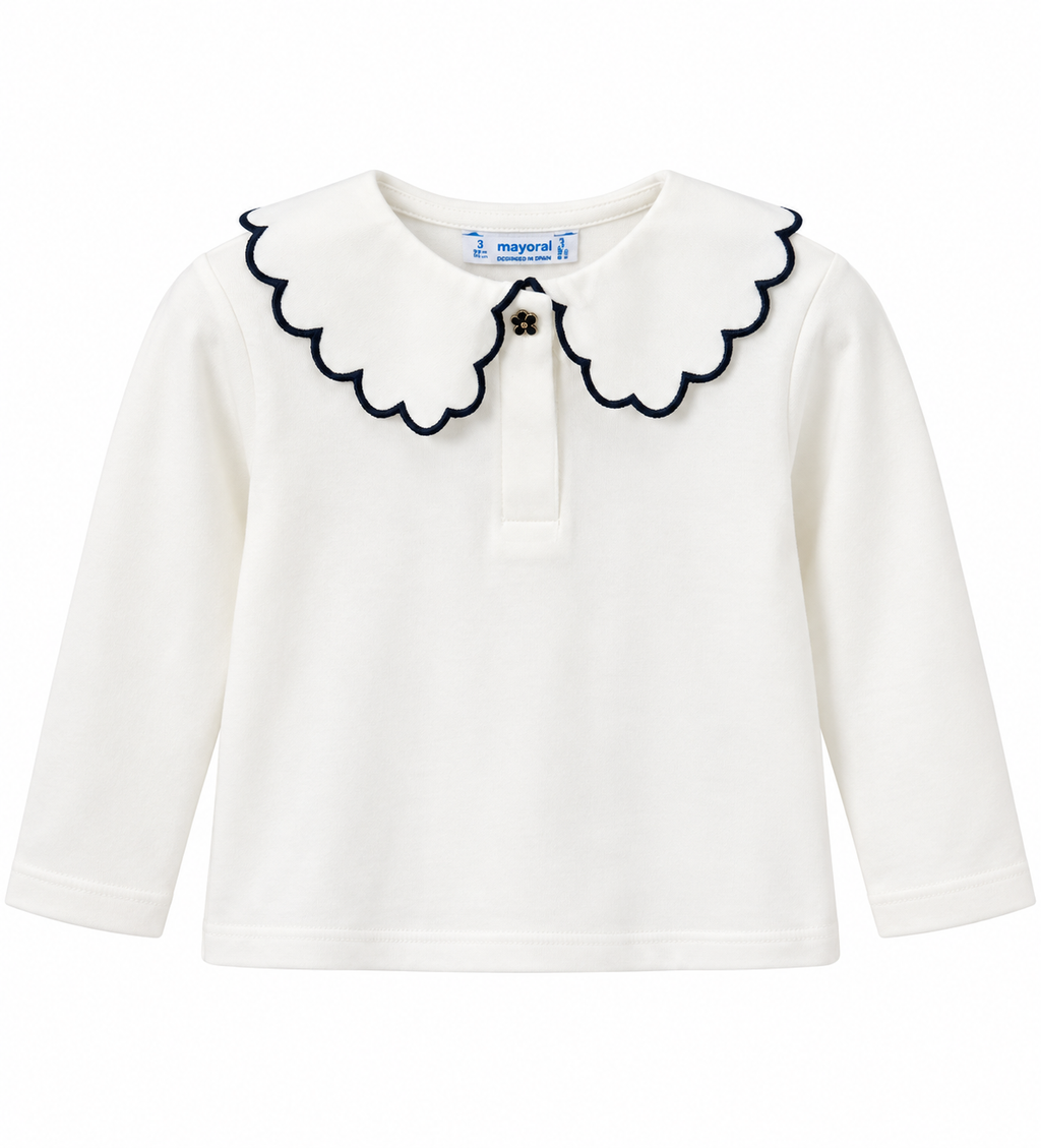 Maglia Mayoral con Colletto Smerlato