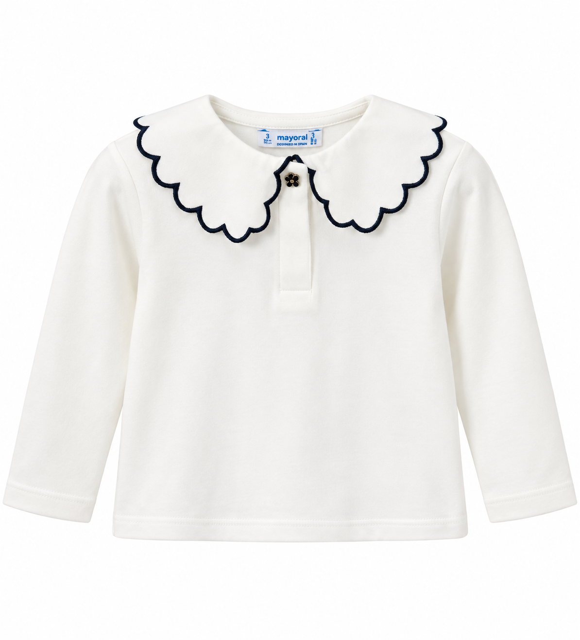 Maglia Mayoral con Colletto Smerlato