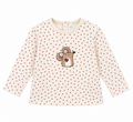 🐭 Maglia Bimba “Topolina del Cuore” a Pois