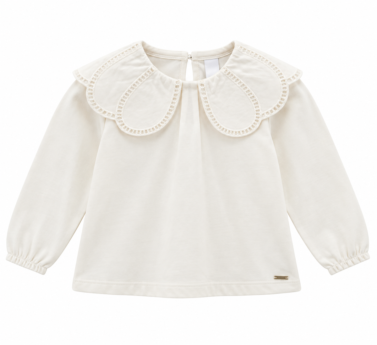 Maglia Bimba “Petali” con Maxi Colletto
