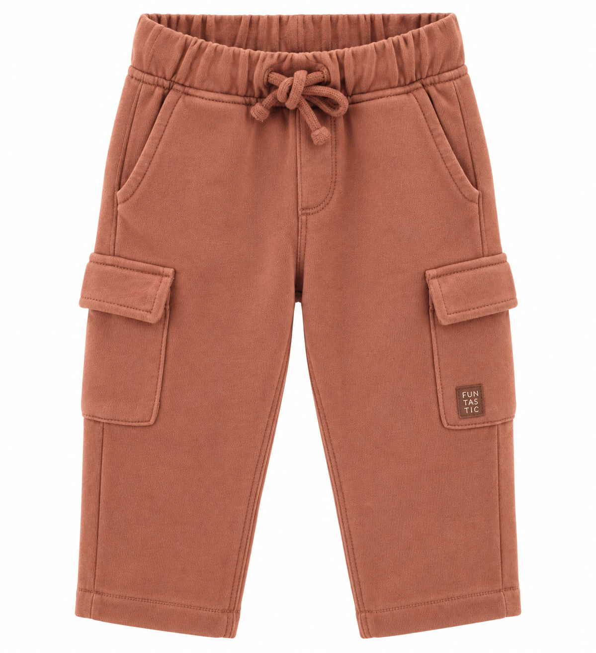 Pantalone Cargo Bimbo “Fantastic” Terracotta