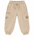 Pantalone Jogger Cargo Mayoral con Tigrotto – Beige 🐾