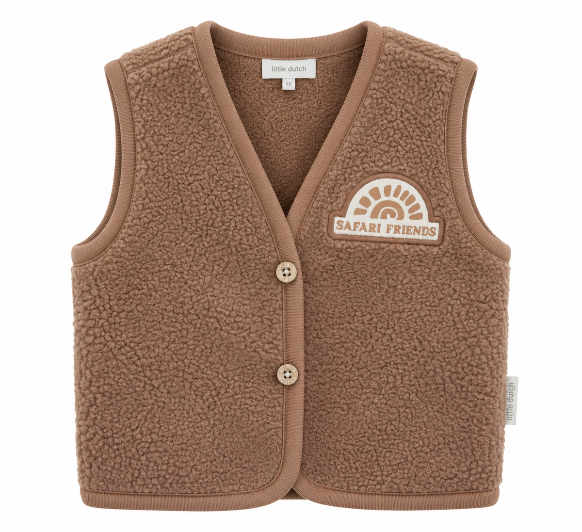 Gilet Teddy Safari Friends – Little Dutch