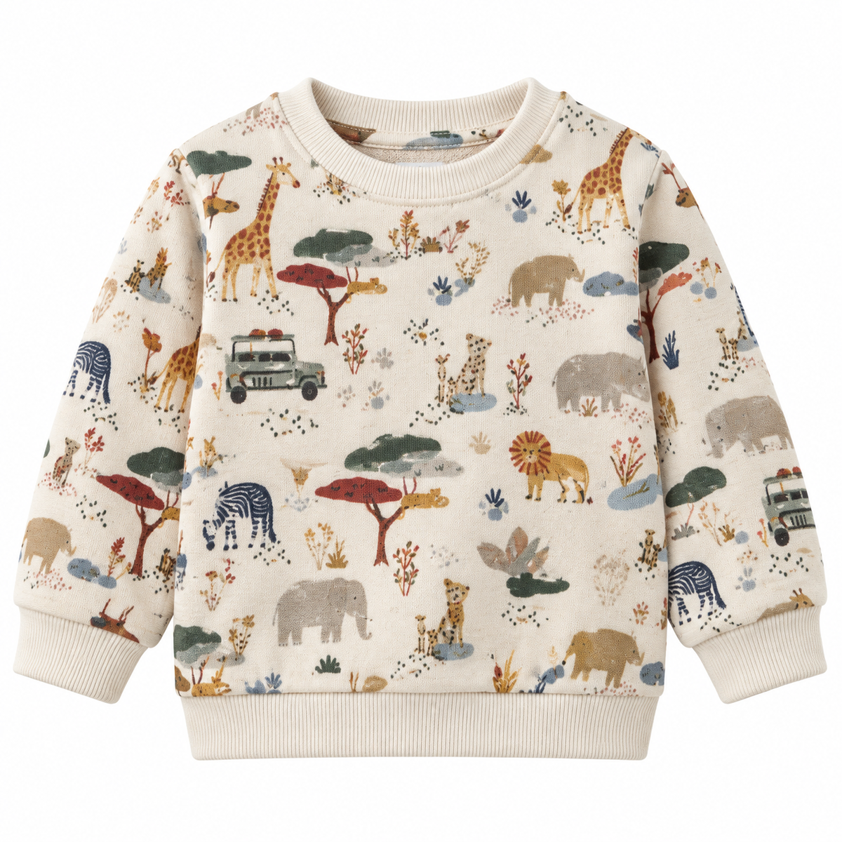 Felpa Safari all over – Little Dutch